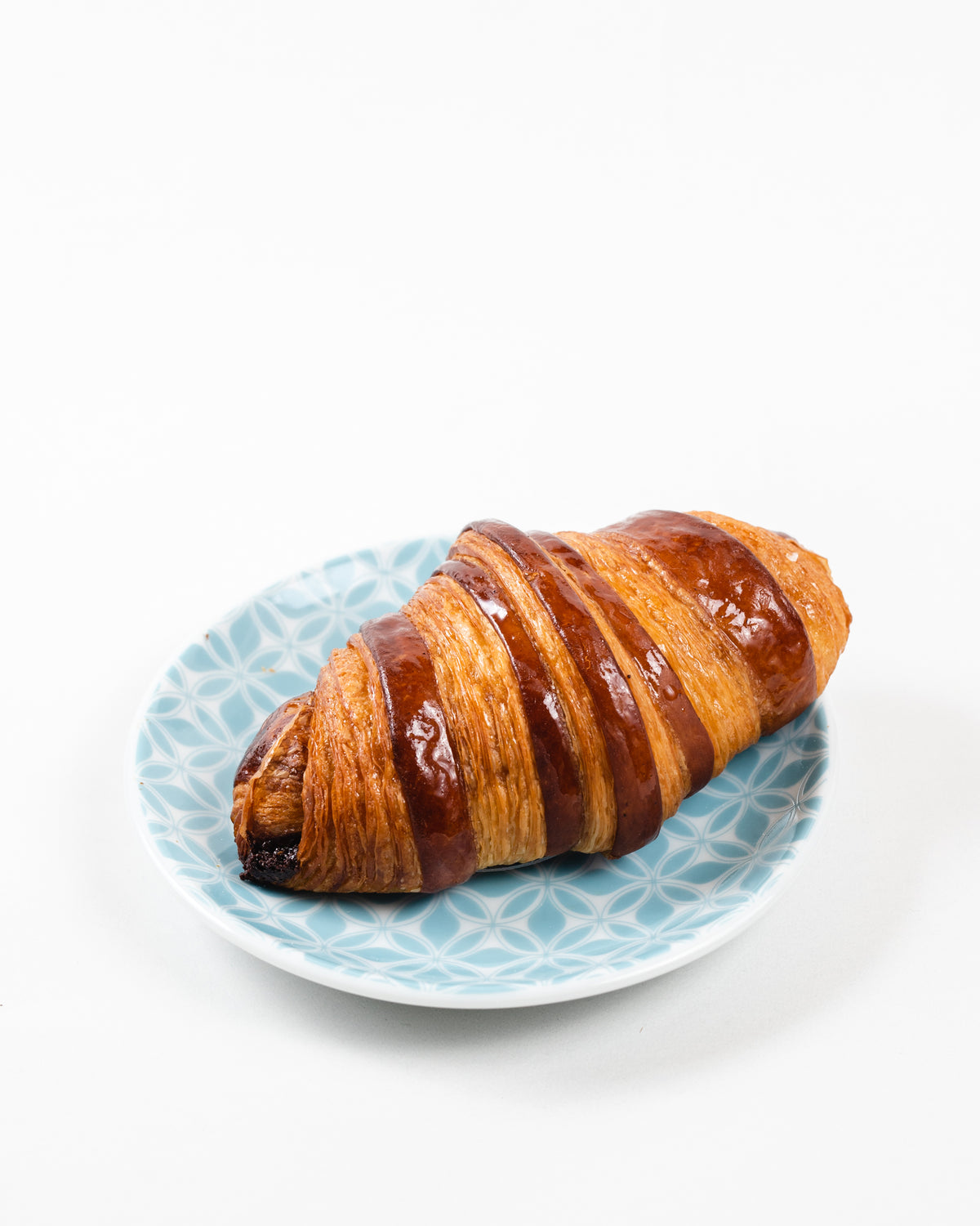 Croissant bicolor c/nutella casera