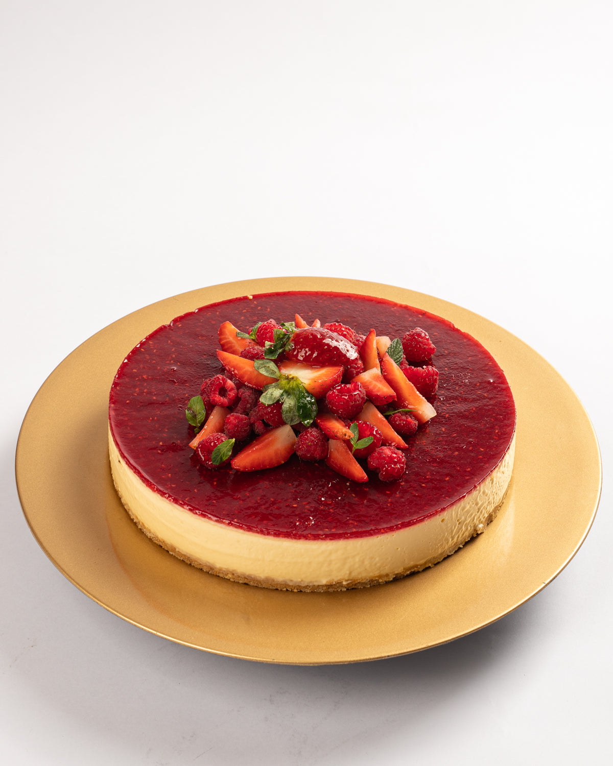 Cheesecake frutos rojos (10 porciones)
