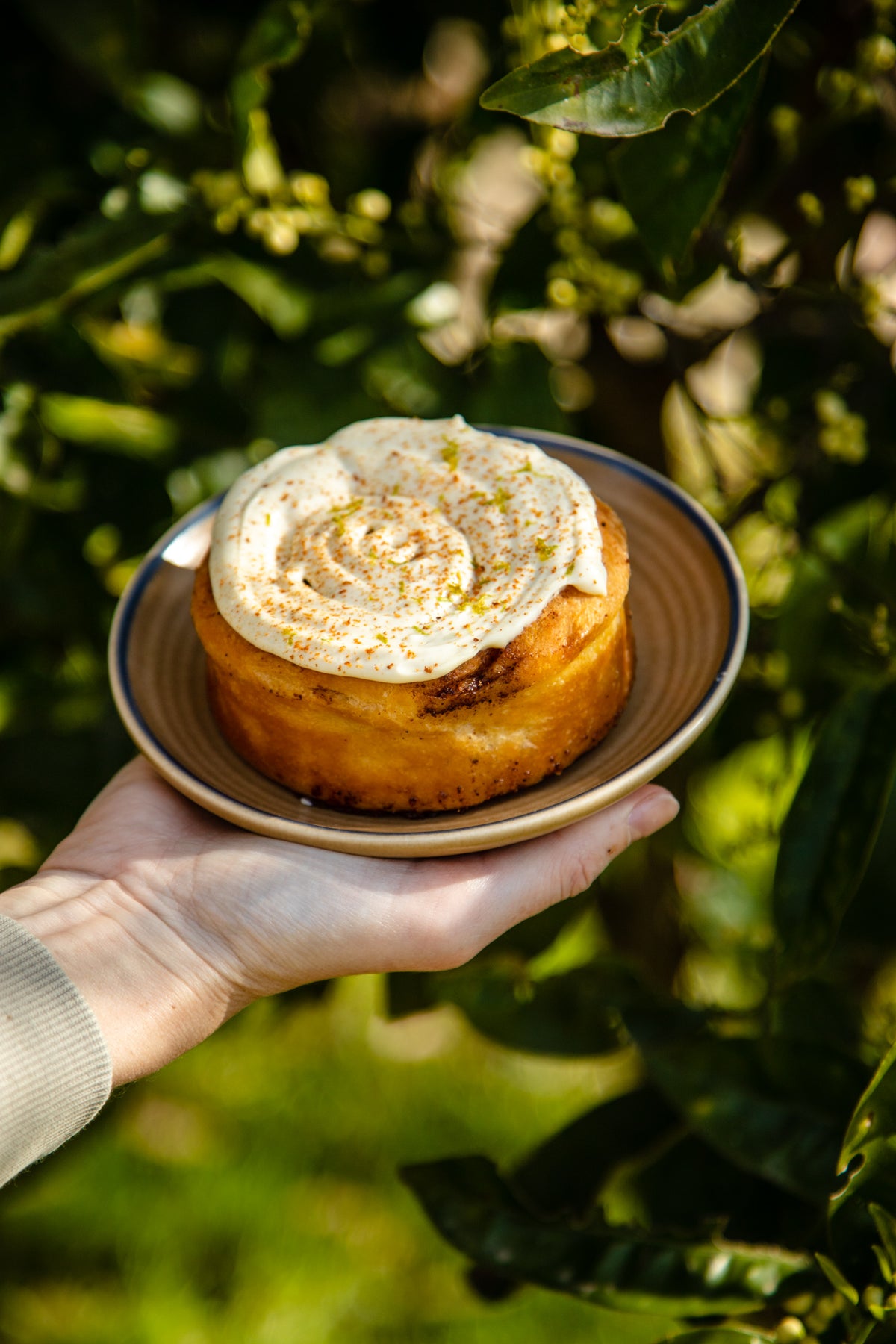 Brioche de Canela con Glaseado de lima